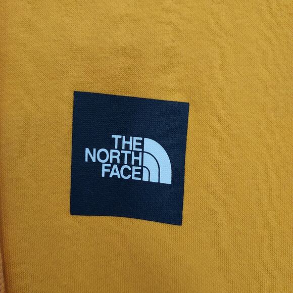 The North Face Yellow Pullover Hoodie Size Large - Picture 4 of 11